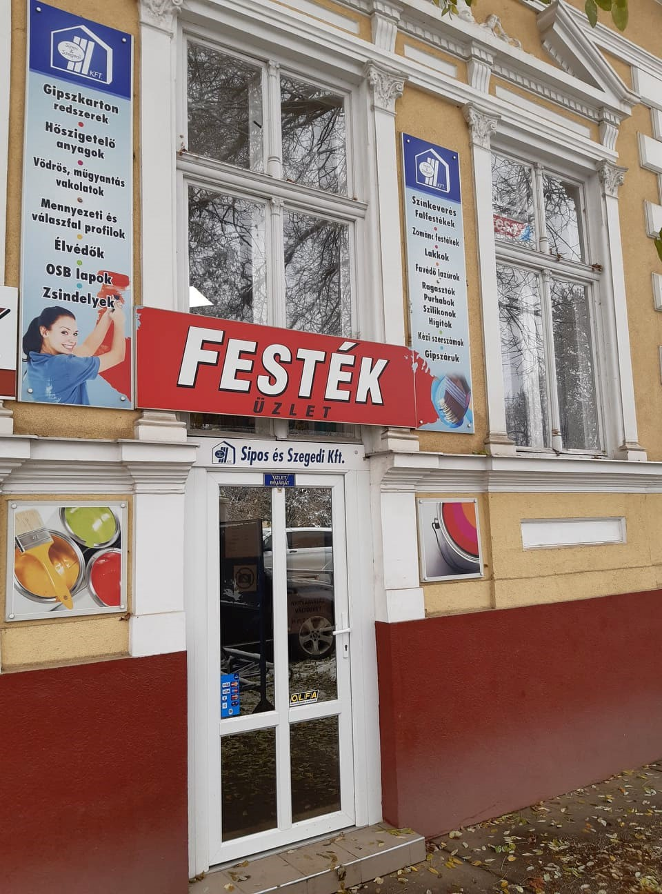 Sipos és Szegedi Kft Festék Üzlet